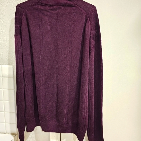 Pronto-Uomo Mens Maroon Pullover XL  excellent condition - Picture 3 of 7